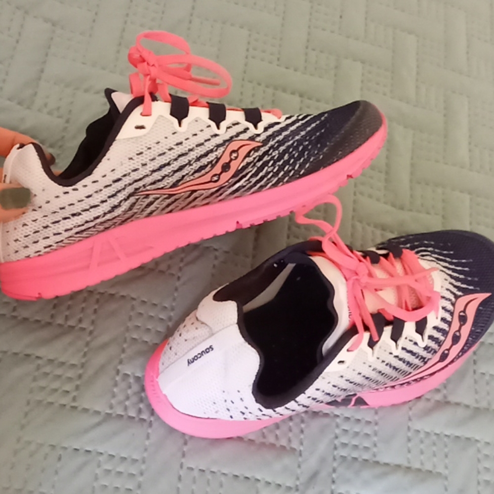 New Saucony women's racing and training shoe